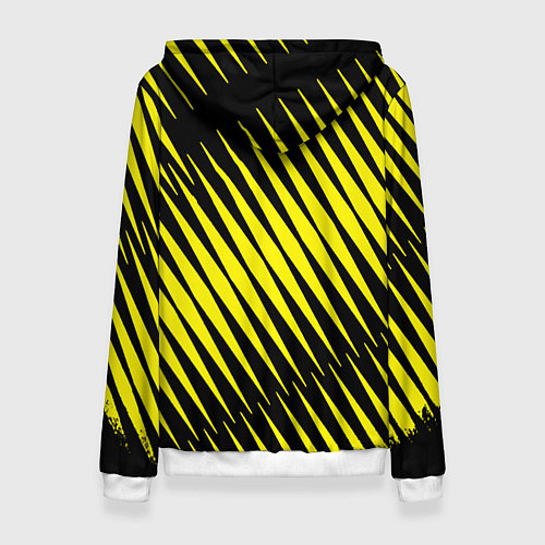 Женская толстовка Герб РФ абстракция / 3D-Белый – фото 2