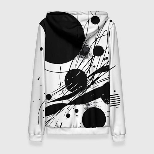 Женская толстовка New York Yankees baseball team - abstraction / 3D-Белый – фото 2