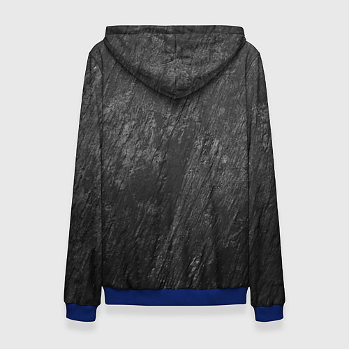 Женская толстовка Три слезы бога на камне / 3D-Синий – фото 2