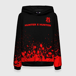 Женская толстовка Hunter x Hunter - red gradient посередине