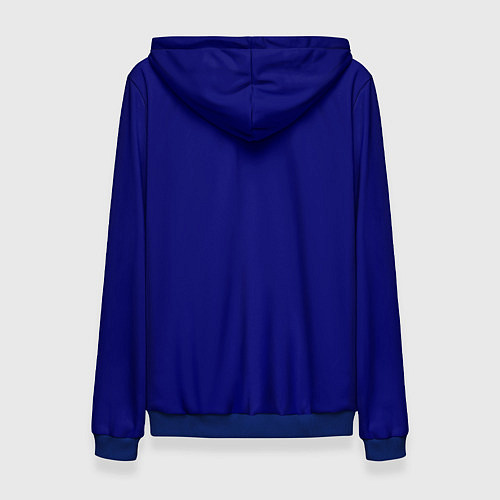 Женская толстовка Неоновый пивозавр - нейроарт фантазия / 3D-Синий – фото 2