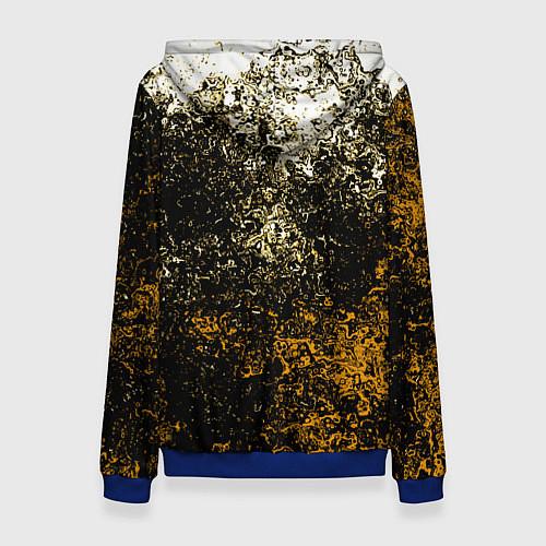 Женская толстовка Cyberpunk текстура краски / 3D-Синий – фото 2