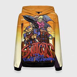 Толстовка-худи женская SWAT Kats: The Radical Squadron, цвет: 3D-черный