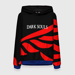 Толстовка-худи женская Dark souls game wings, цвет: 3D-синий