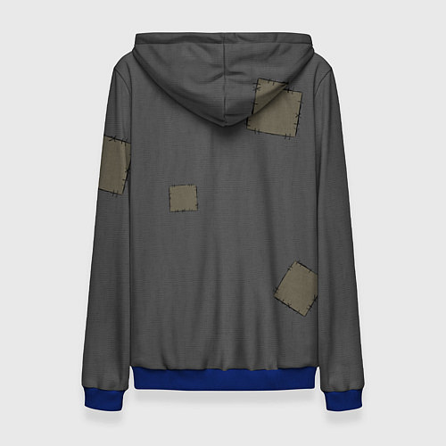 Женская толстовка Франкенштейн верх костюма / 3D-Синий – фото 2