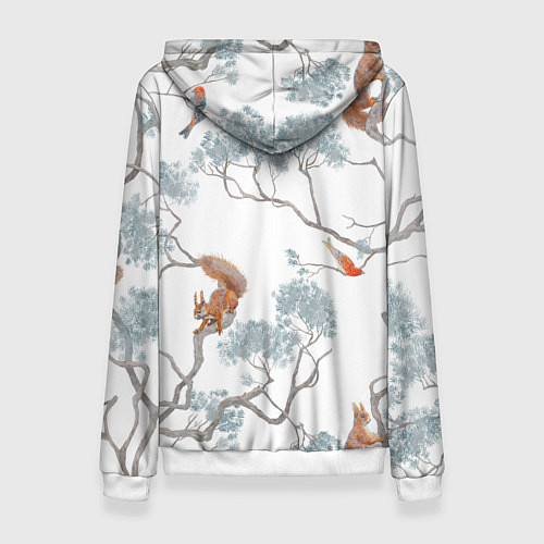 Женская толстовка Уральский паттерн / 3D-Белый – фото 2