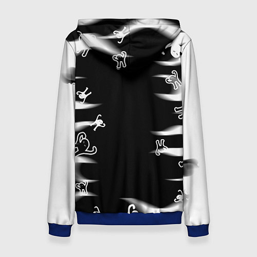 Женская толстовка Ъуъ съука memes / 3D-Синий – фото 2