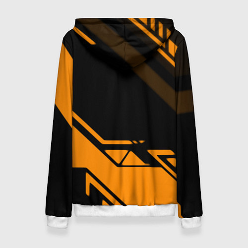 Женская толстовка Serious Sam geometry / 3D-Белый – фото 2