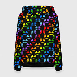 Женская толстовка Marshmello pattern neon