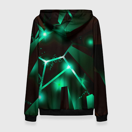 Женская толстовка Stumble Guys разлом плит / 3D-Черный – фото 2