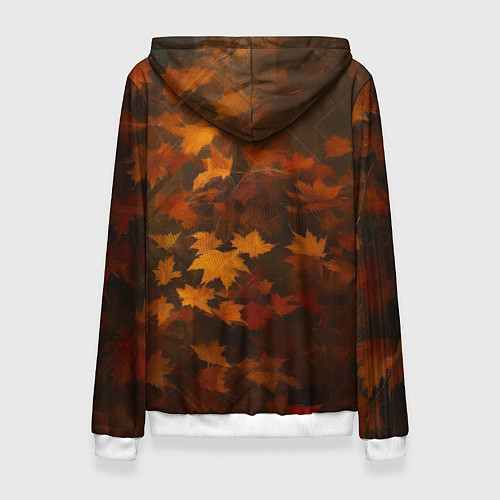 Женская толстовка Медвежонок в кепке и шарфе / 3D-Белый – фото 2