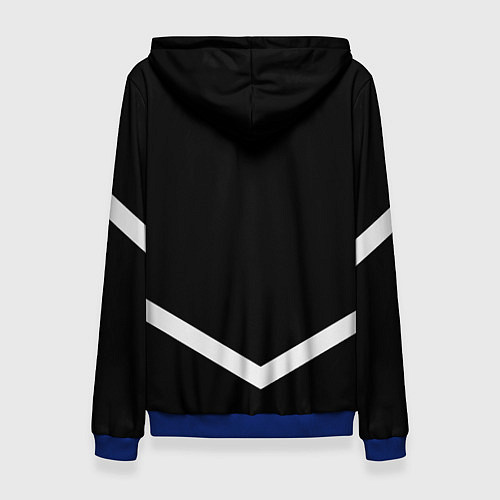 Женская толстовка The Elder Scrolls geometry steel / 3D-Синий – фото 2