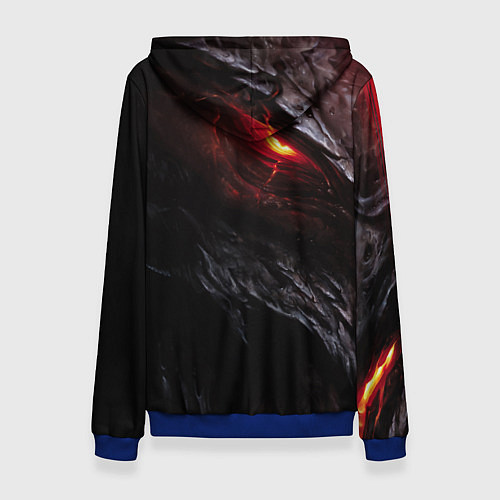 Женская толстовка Doom to hell / 3D-Синий – фото 2