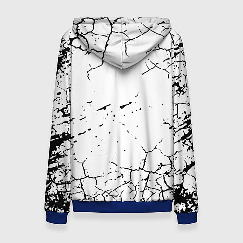 Женская толстовка Ведьмак трещины в земле / 3D-Синий – фото 2