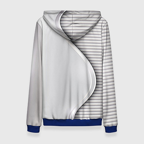 Женская толстовка Saab metal texture / 3D-Синий – фото 2