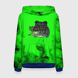 Женская толстовка Monster Hunter fire green