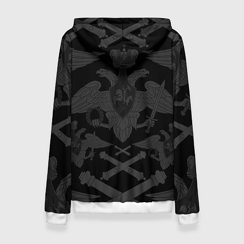 Женская толстовка Артиллерия Бог войны / 3D-Белый – фото 2