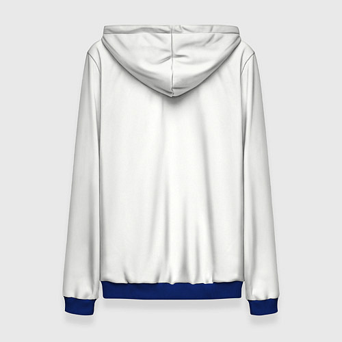 Женская толстовка Цифры 2025 из разноцветных цветов / 3D-Синий – фото 2