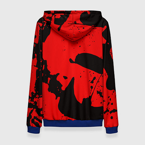 Женская толстовка Dota краски иероглиф / 3D-Синий – фото 2