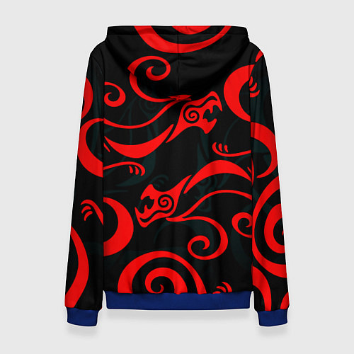 Женская толстовка Assassins Creed Shadows / 3D-Синий – фото 2