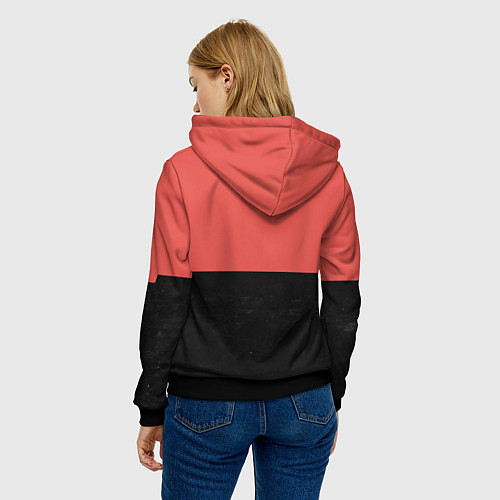 Женская толстовка Macan - Singer / 3D-Черный – фото 4