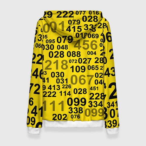 Женская толстовка Fallout pattern symbol / 3D-Белый – фото 2