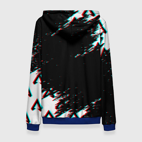 Женская толстовка The Elder Scrolls Online glitch / 3D-Синий – фото 2