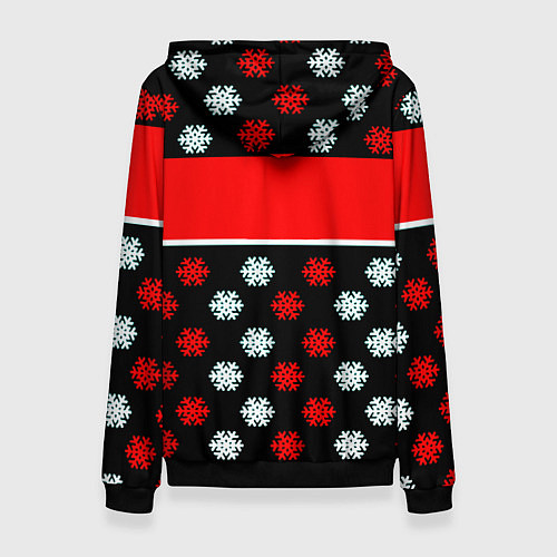 Женская толстовка AC DC winter steel / 3D-Черный – фото 2