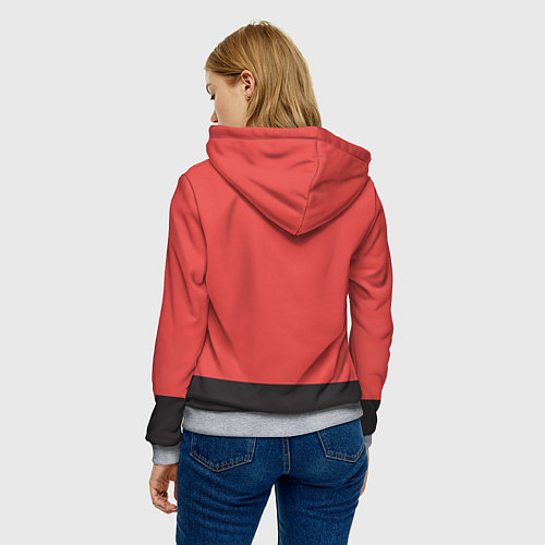 Женская толстовка Грогу / 3D-Меланж – фото 4