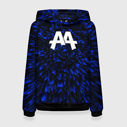 Толстовка-худи женская Asking Alexandria blue energy, цвет: 3D-черный