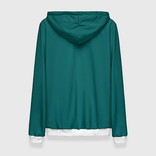 Женская толстовка Игрок 124 - Игра в кальмара / 3D-Белый – фото 2