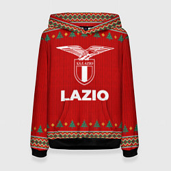 Толстовка-худи женская Lazio new year, цвет: 3D-черный
