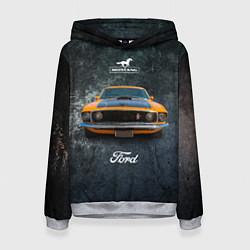 Женская толстовка Спортивный американский автомобиль Ford Mustang