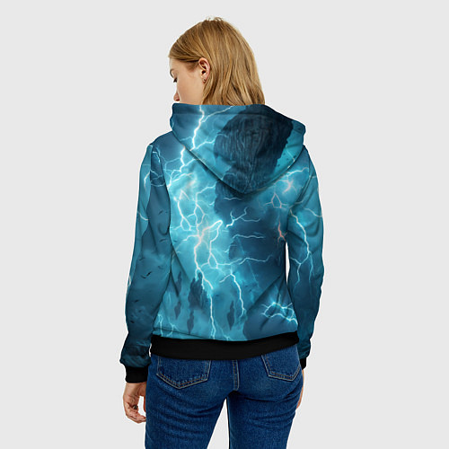 Женская толстовка S t a l k e r 2 heart of Chornobyl / 3D-Черный – фото 4