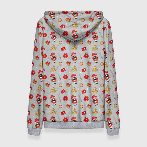 Женская толстовка Щелкунчик и игрушки / 3D-Меланж – фото 2