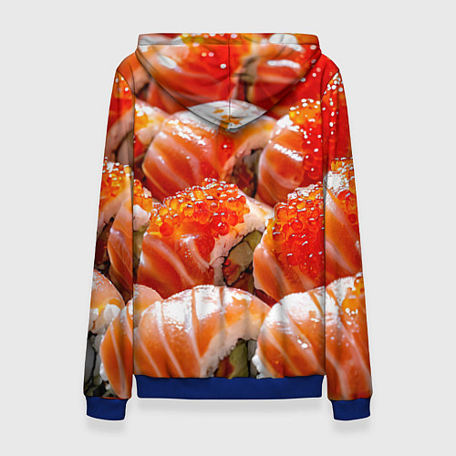 Женская толстовка Ролл Филадельфия / 3D-Синий – фото 2