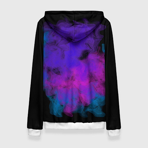 Женская толстовка In the beginning was sound / 3D-Белый – фото 2