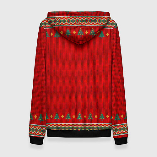 Женская толстовка Deadlock new year / 3D-Черный – фото 2