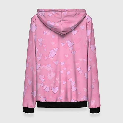 Женская толстовка Скелет-милашка / 3D-Черный – фото 2