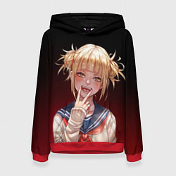 Толстовка-худи женская Himiko Toga league of villains, цвет: 3D-красный