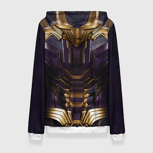 Женская толстовка Костюм Таноса из мстителей / 3D-Белый – фото 2