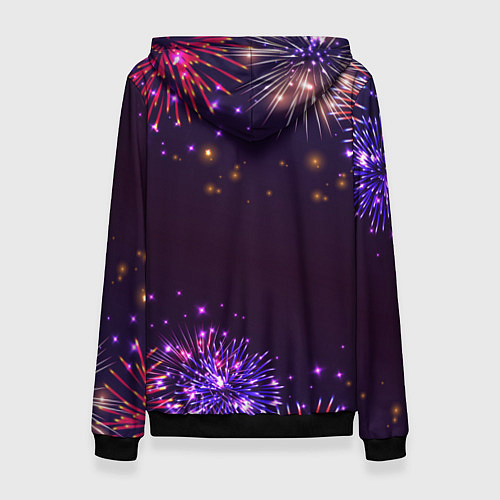 Женская толстовка Праздничный Counter Strike 2 / 3D-Черный – фото 2