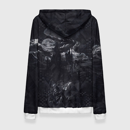 Женская толстовка Рыцарь без страха и упрека / 3D-Белый – фото 2