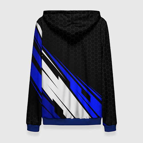 Женская толстовка Фольксваген - синий / 3D-Синий – фото 2