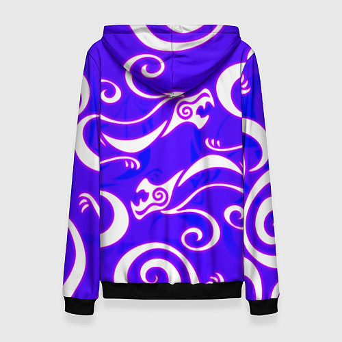 Женская толстовка The Witcher dragon neno / 3D-Черный – фото 2