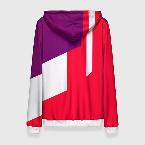 Женская толстовка BMW geometry sport / 3D-Белый – фото 2