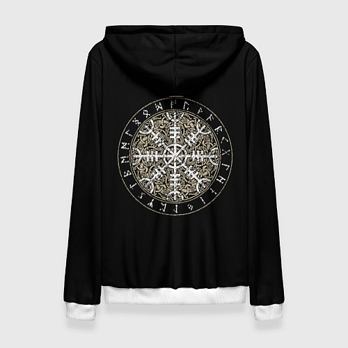 Женская толстовка Верховный Один и шлем ужаса / 3D-Белый – фото 2