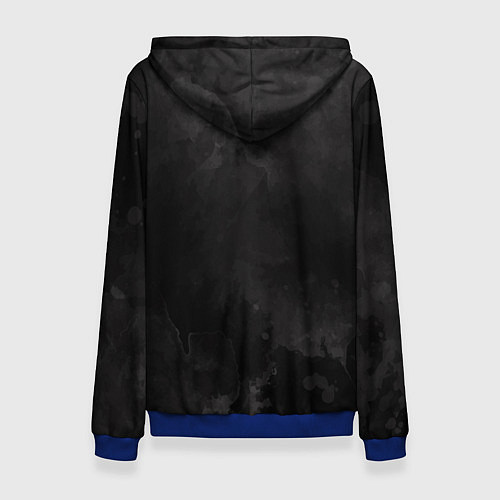 Женская толстовка Скелет геймер с геймпадом / 3D-Синий – фото 2