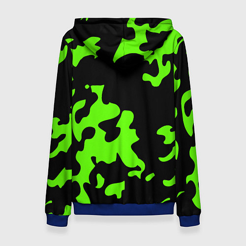 Женская толстовка Quake camo / 3D-Синий – фото 2