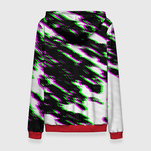 Женская толстовка Dayz кислотные краски / 3D-Красный – фото 2